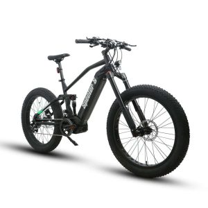 Eunorau SPECTER-S 2024 Fat Tire Electric Hunting Bike – 1000W, 80-Mile Range, Full Suspension