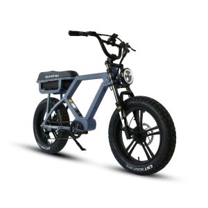 Eunorau FLASH Moped Style E-Bike Dual Battery, 220-Mile Range, 750-1500W Motor, Fat Tires