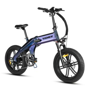 Yamee XL Plus City Electric Bike 750W Motor, 80 Mile Range, Hydraulic Brakes & Foldable Frame