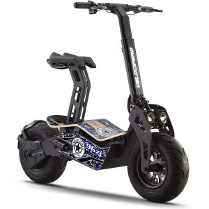 MotoTec Mad 1600w 48v Electric Fat Tire Scooter