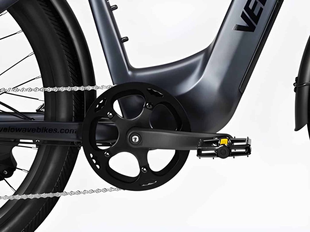Velowave Breeze T Urban Ebike – 90 Mile Range, Step-Thru, Torque Sensor, Hydraulic Brakes