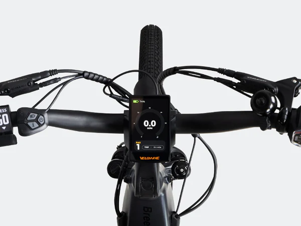 Velowave Breeze T Urban Ebike – 90 Mile Range, Step-Thru, Torque Sensor, Hydraulic Brakes